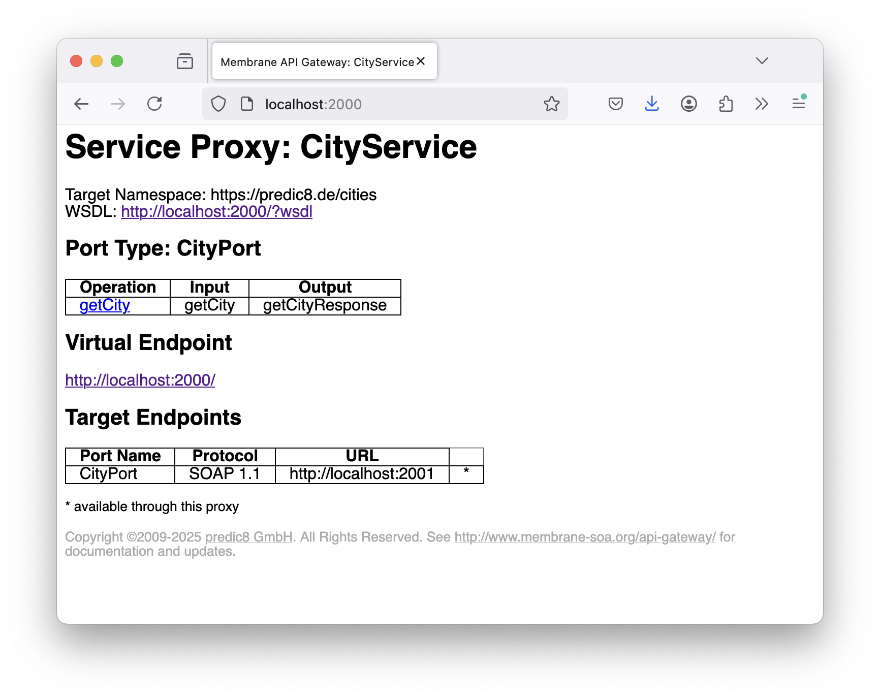 Web Services Explorer
